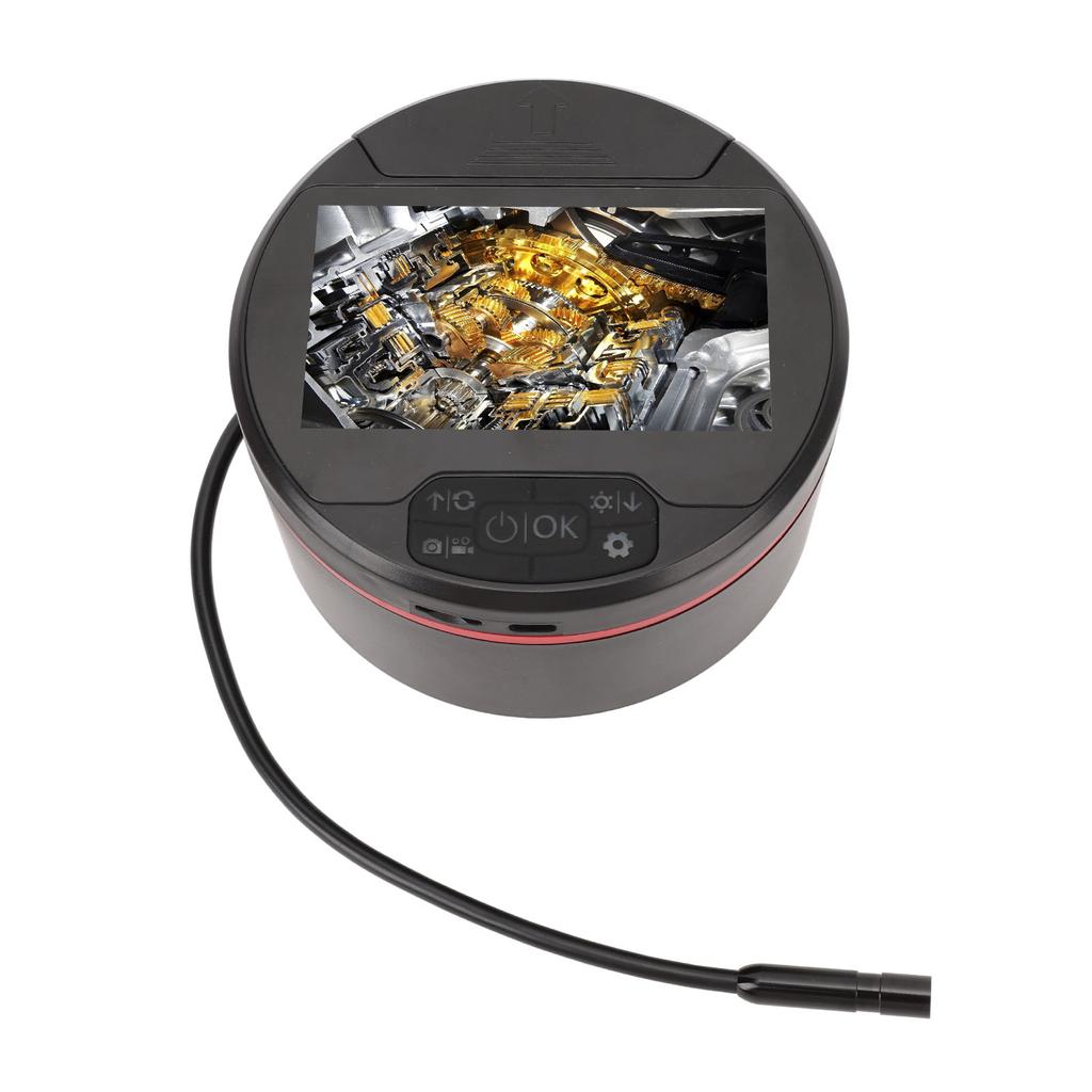 8mm Endoscope High Definition 4.3 Inch Screen IP67 Waterproof Inspection Camera for Car Engine Pipe Air Conditioning