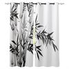 Chinese Chic Bamboo Oriental Nature Wood Window Curtains for KidsBedroom Living Room Bathroom Kicthen Door Hall Cupboard 2pieces