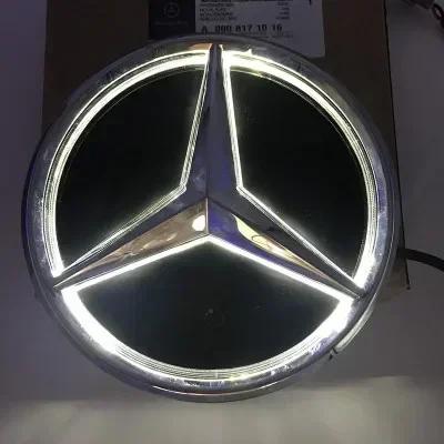 2025 Hot LED Car Front Logo Emblem Grille Badge Light for Mercedes Benz W156 W204 W205 W210 W211 W212 C E Class GLA GLK ML GLE