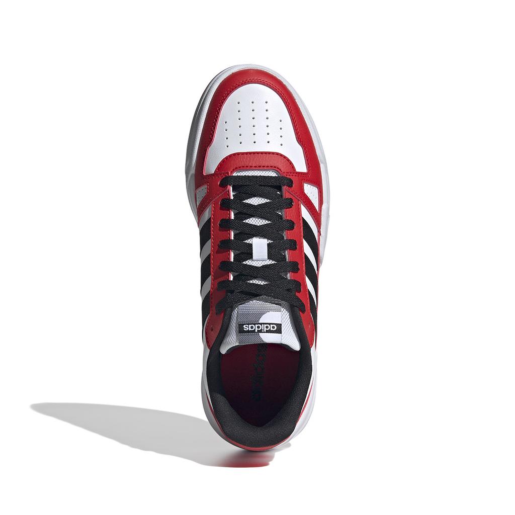 adidas LITE BALLER Тонкая подошва Классические Athleisure Скейт-обувь Унисекс Красный Белый JR5226