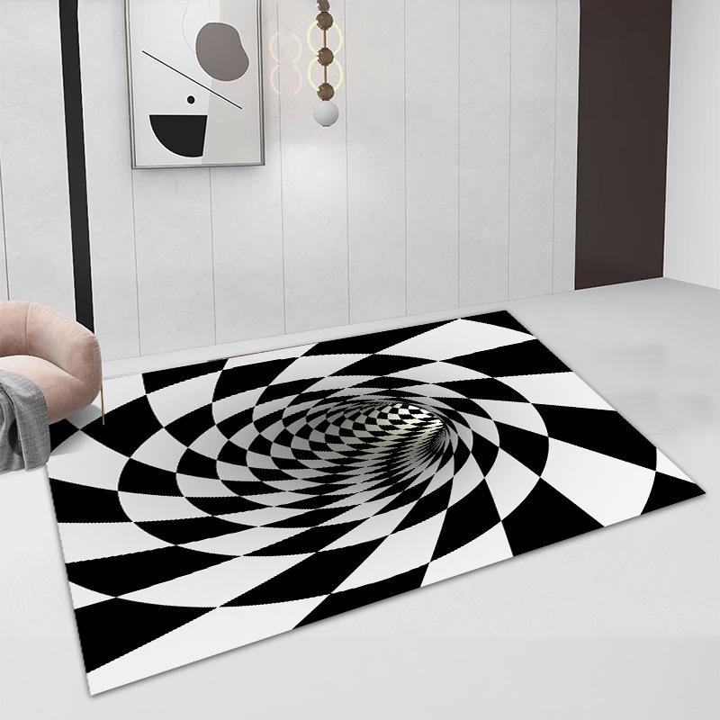 3D визуальный ковер для дома абстрактный геометрический ковер для гостиной спальня коврик для дивана журнальный столик коврик