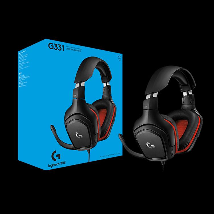 Logitech G331 Dolby 7.1 Surround Sound Стерео складная игровая гарнитура для соревнований с шумоподавлением