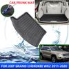 Для Jeep Grand Cherokee 2018 2015 WK2 WK 2011~2024 2013 2014 Автомобильный задний багажник Защитный коврик для пола Аксессуары для интерьера