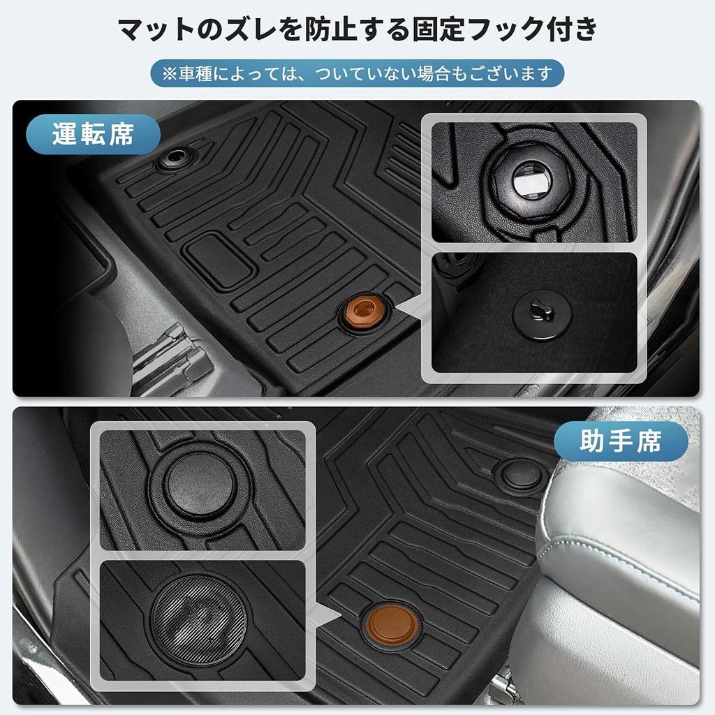 New Land Cruiser 250 Series Floor Design for 3D TPE Material Car Easy 3D Custom Interior Set Cruiser 250 Series Floor 5-Seater/7-Seater Mats,