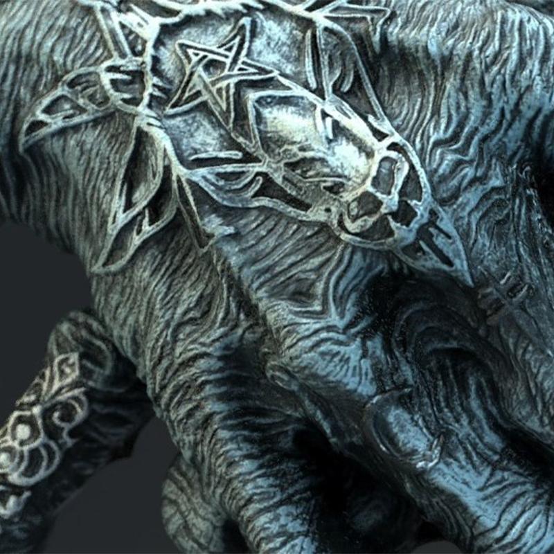 Скульптура руки дьявола, кулон Бафомета, пентаграмма, коготь, статуя, украшение, изделия из смолы, Ловец снов, готический орнамент, декор