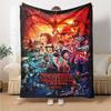 Stranger Things Blanket Durable Comfort Perfect for Sofa Picnics Office Chair for All Occasions Stylish Decor Gifts For Family Or Friends