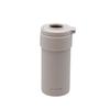 Plastic Bottle Warm For 400ml To Stainless Heat Cold Vacuum Condensation Sports Drink KDS9158 Holder, Gray, 550ml, Steel, Insulation,