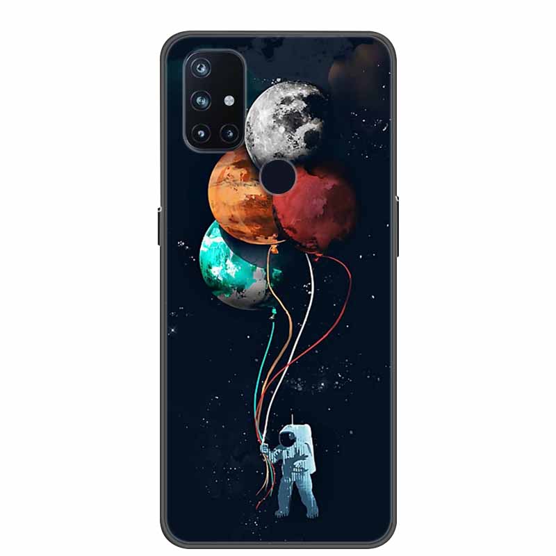 Чехол для OnePlus Nord CE 2 lite 5G Черный Силиконовый Чехол для Телефона Для OnePlus Nord N100 N200 2T Задняя Крышка Чехол 2 T N 100 200 Coque