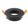 4 PCS Black White Round Recessed LED Ceiling Light Frame MR16 GU10 Bulb Fixture Downlight Holder GU10 Spot Light Fitting