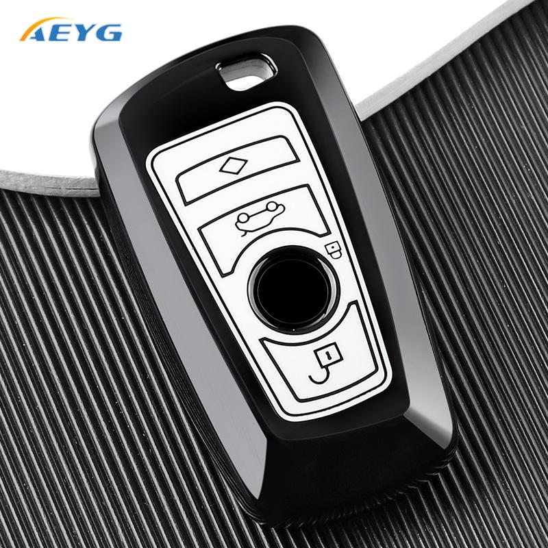 Fashion Tpu Car Key Cover Case Protection Shell Keychain For Bmw 1 3 5 7 Series X1 X3 X4 X5 F10 F15 F16 F20 F30 F18 F25 M3 M4