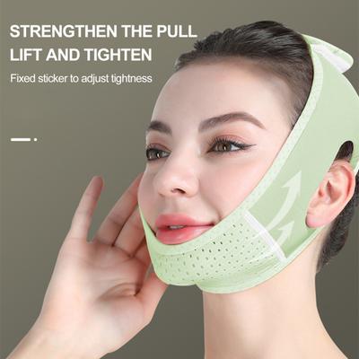 Женский ремешок с застежкой на подбородке и регулируемым мягким дышащим редуктором для двойного подбородка, красивая повязка для скульптуры лица