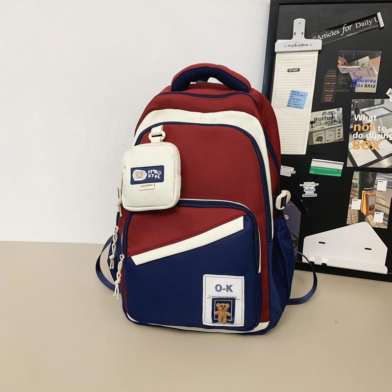 Школьный рюкзак мужской большой емкости для школьников средней школы рюкзак для пары