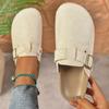 Fashion Women Slippers Mules Cork Clogs Slippers Fashion Soft Beach Slides Women with Arch Support Sandals Outdoor Muller Shoes Women