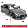 1/36 масштабная модель автомобиля Benz AMG GTR, литой под давлением цинковый сплав, транспортные средства, детские игрушки для мальчиков и девочек, подарок