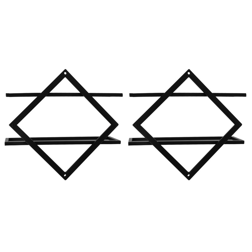 Подставка для вина Изысканное исполнение Двойная структура Легкая Настенная подставка для винных бутылок