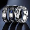 Мужское модное кольцо из титановой стали с дизайном шестеренок и креста