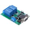 2-канальный последовательный порт, релейный модуль, RS232, протокол UART, интерфейс DB9, плата переключателей с дистанционным управлением, TB351