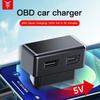 OBD OBD Адаптер Зарядное устройство Настенный адаптер OBD Разъем Порты Расширитель Зарядка телефона OBD Автомобильное зарядное устройство Телефон