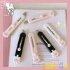 Kawaii мини-карманный универсальный нож для кошачьей лапы, нож для экспресс-коробки, резак для бумаги, ремесленная упаковка, многоразовое лезвие, канцелярские принадлежности