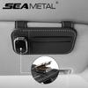 Car Sunglasses Clip Card Holder Universal Anti-scratch Car Sun Visor Organizer Portable Car Eyeglasses Holder