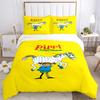 Pippi Långstrump Poster Print 3Pcs Bedding Set,Duvet Cover with 2 Bedro,Pillowcase Home Birthday Gift