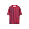 Burberry Rose Printed Short Sleeved Crewneck T Shirt 80776551