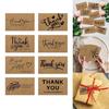 50pcs Thank You Cards Pack Add Your Greetings Word to Customer Clients Greetings