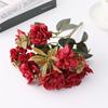 2 Bouquets of Silk Fake Flower Artificial Cherry Blossoms for Wedding Home Table Christmas Decoration Arrangements