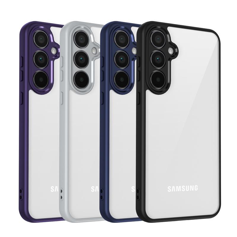 Высококачественный прозрачный акриловый чехол для Samsung iPhone Xiaomi Redmi для Samsung Galaxy A35 A55 A25 A15 A54 A34 A24 A14 A26 чехол силиконовый TPU