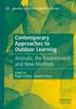 Книга Contemporary Approaches To Outdoor Learning : Animals, the Environment and New Methods