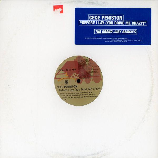 12-дюймовая пластинка CE CE PENISTON Before I Lay You Drive Me Crazy AMPRO00371 AM 1996 US Dance Electronica Б/у