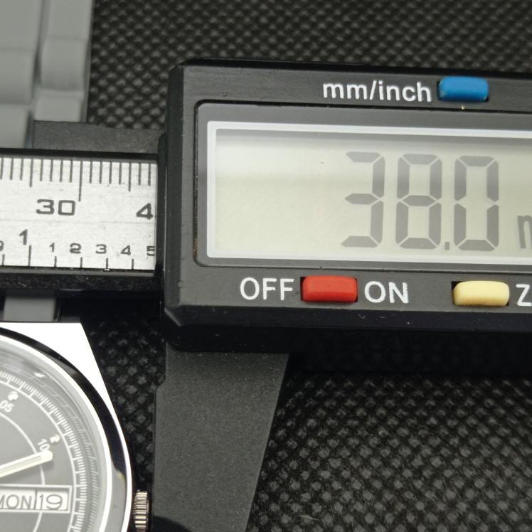 ОТРЕМОНТИРОВАННЫЕ ВИНТАЖНЫЕ МУЖСКИЕ ЧАСЫ SEIKO 5 AUTO 6309A ЯПОНИЯ D/D ЧЕРНЫЕ 593c-a314828-2