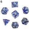 Multicolor Multifaceted Leisure Entertainment Toys Game Accessory Party Supplies Two-color Dice Set