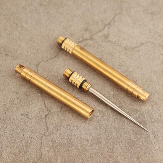 Yousheng Portable Titanium Alloy Toothpick Reusable Food Grade Metal Toothpick Multi-functional Travel Detachable Pocket Tooth Pick Keychain Pendant