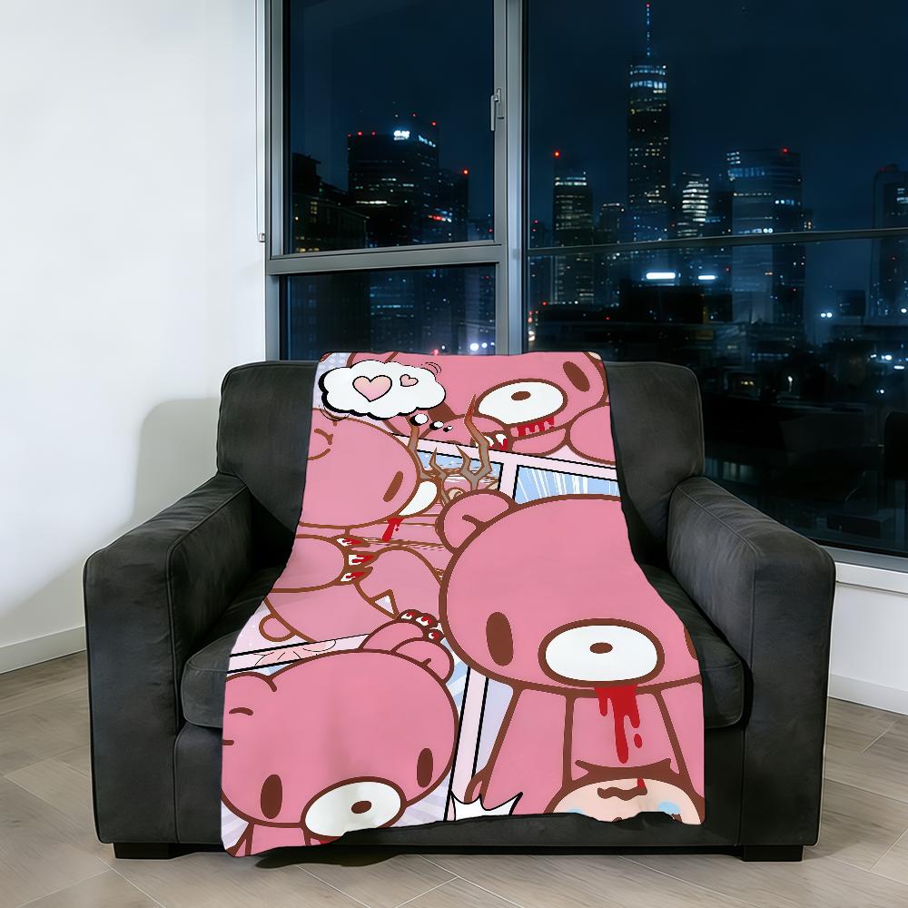 Blanket Super Cartoon G-Gloomy-ES Warm Comfortable Plush Throw Blanket Child Home Sofa Bedroom Gift