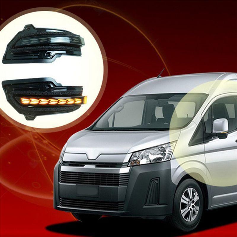Powerful Car Side Mirror Light LED Dynamic Indicator Yellow Light For Toyota Hiace Parts Turn Signal Lights