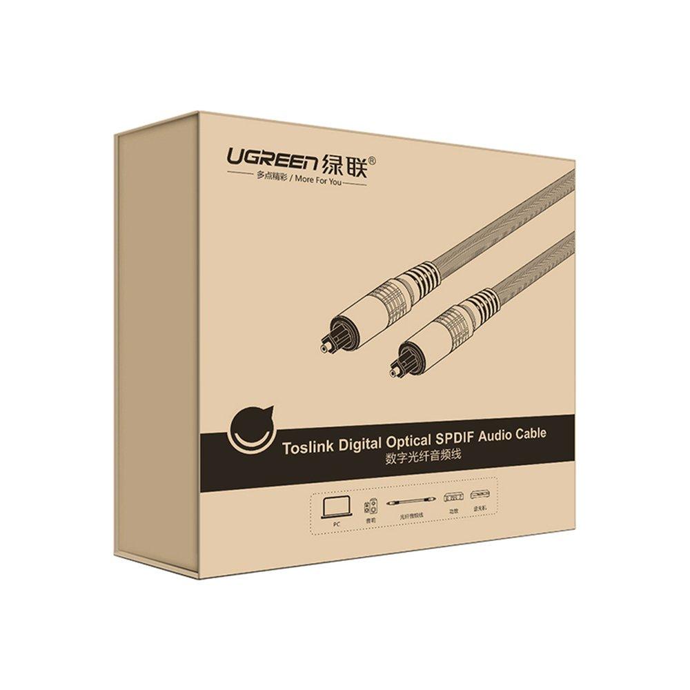 Toslink spdif optical cable 3m gray