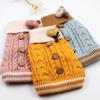 Dog Clothes Fall and Winter Pet Clothes Puppy Clothing Sweet Button Sweater Teddy Cat Supplies