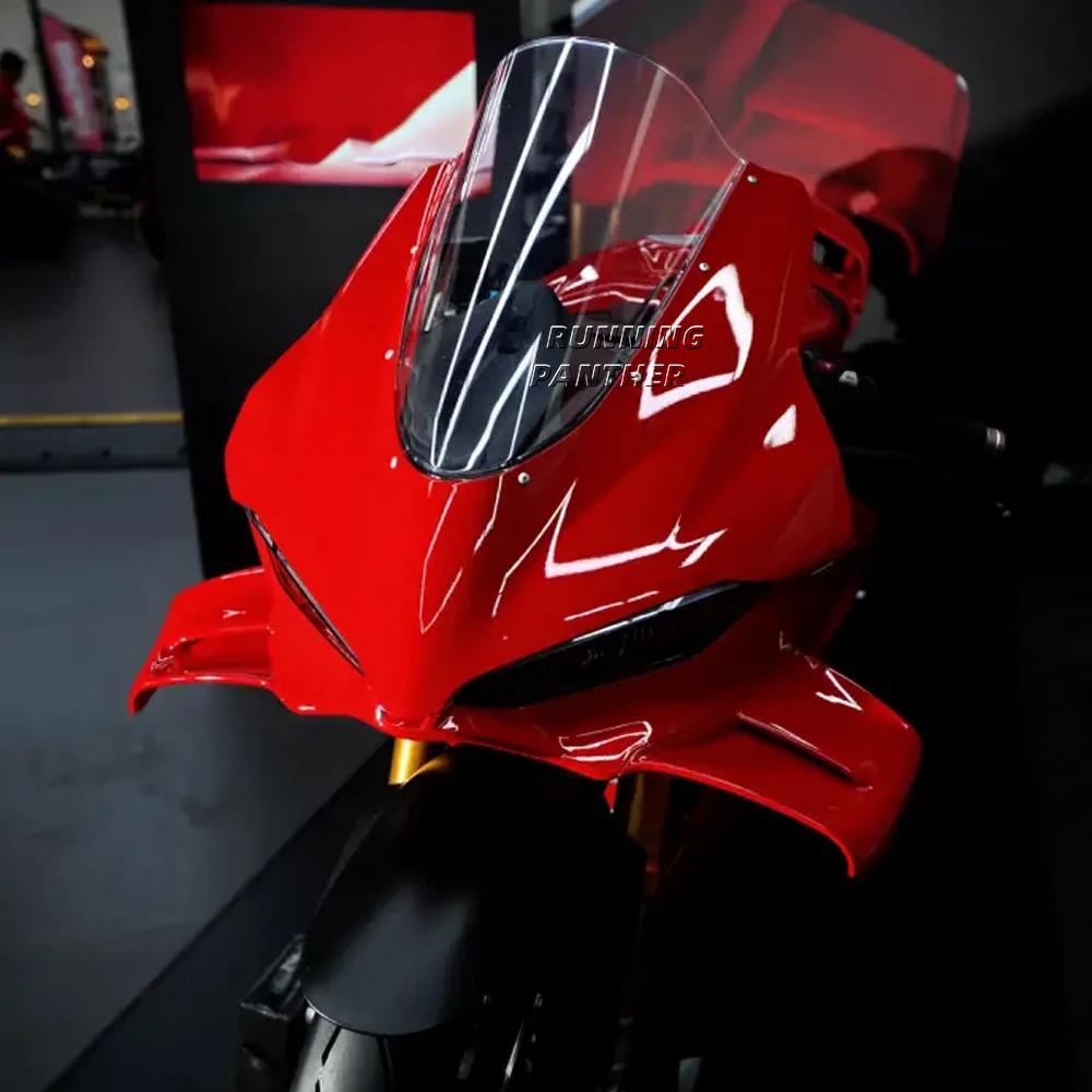 Новое для Ducati Panigale V4 2025- Мотоаксессуары Ветровое стекло Ветрозащитный козырек Защитная пленка на стекло Обтекатель Дефлектор
