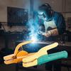 Heat Resistant Welding Electrode Holder Insulated Handle Electrode Holding Clamp  For Welders