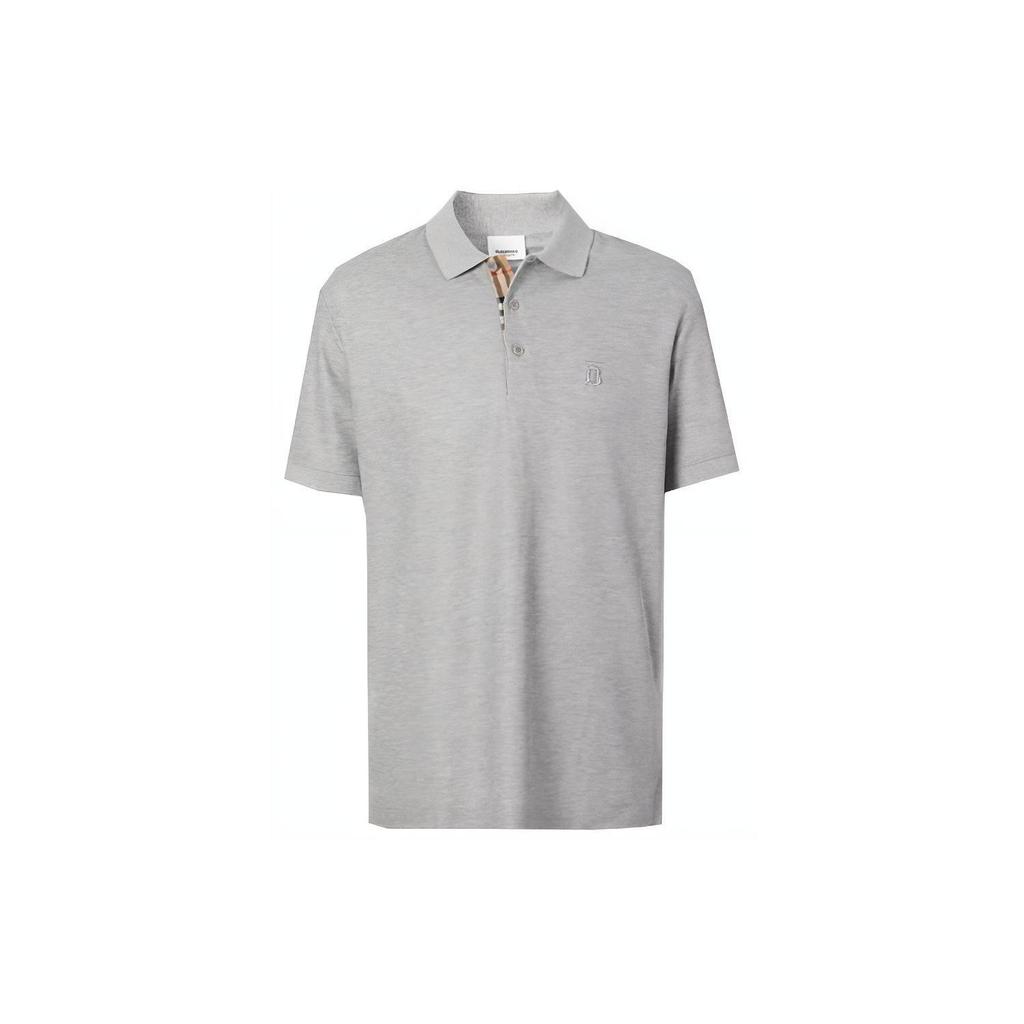 Burberry Monogram Motif Cotton Piqué Polo Shirt 80140061