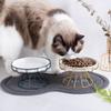 Керамическая миска для домашних животных Nordic Cat Bowl Высокая керамическая миска для кошачьего корма Тарелка для консервов Корм для кошек Anti-Cervical Spondylosis Anti-Turn