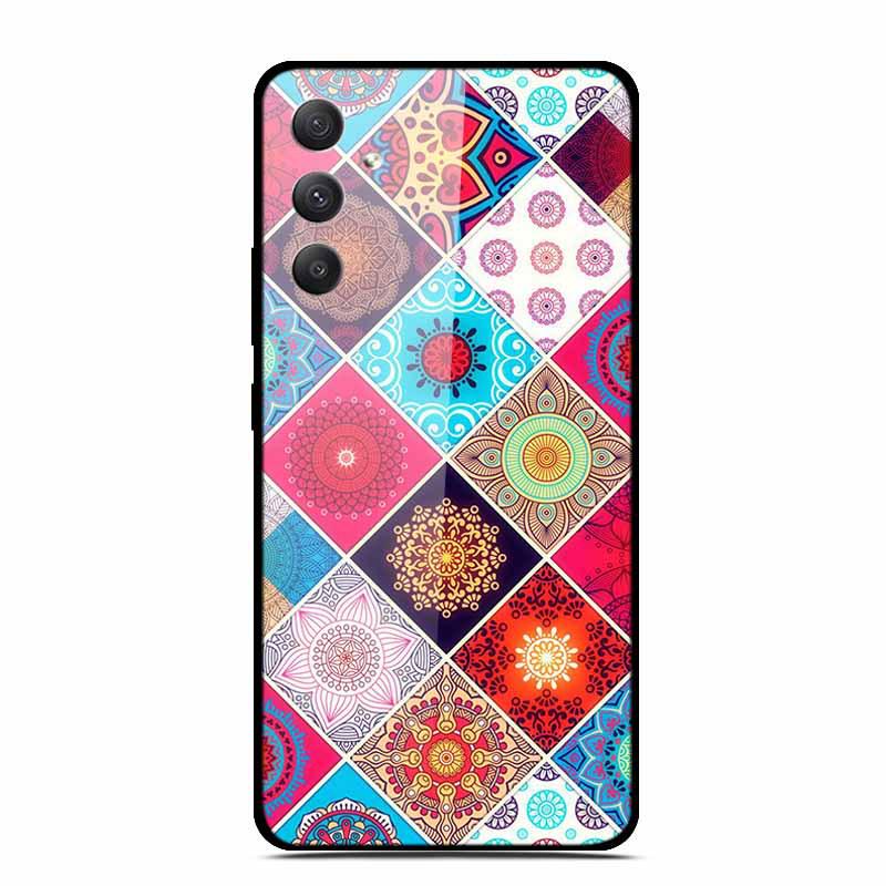 Закаленное стекло для телефона Samsung A35 5G - Персонализированный цветной дизайн