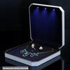 Восьмиугольная шкатулка для украшений со светодиодной подсветкой для ожерелья/браслета