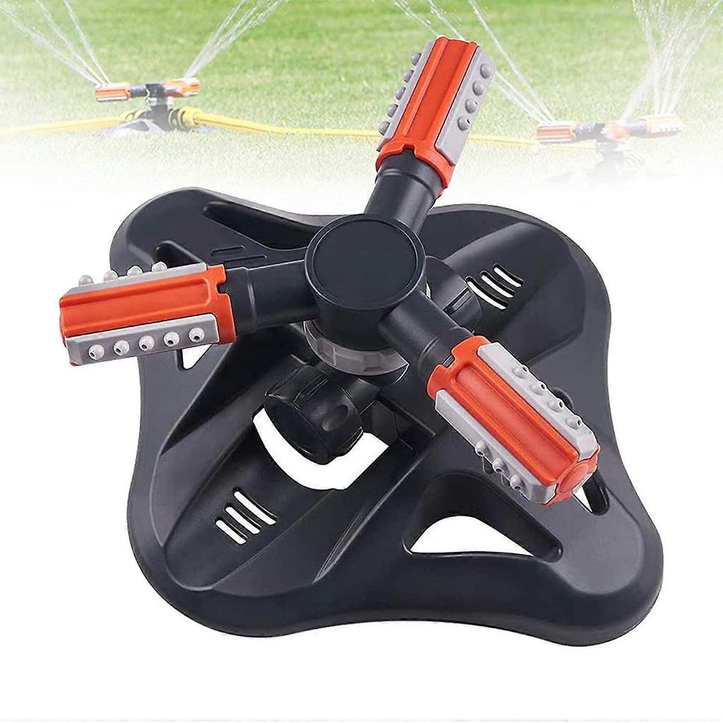 Garden Sprinkler, Automatic Watering Sprinkler, 360 Rotating Automatic Lawn Sprinkler, 3 Arm Sprink