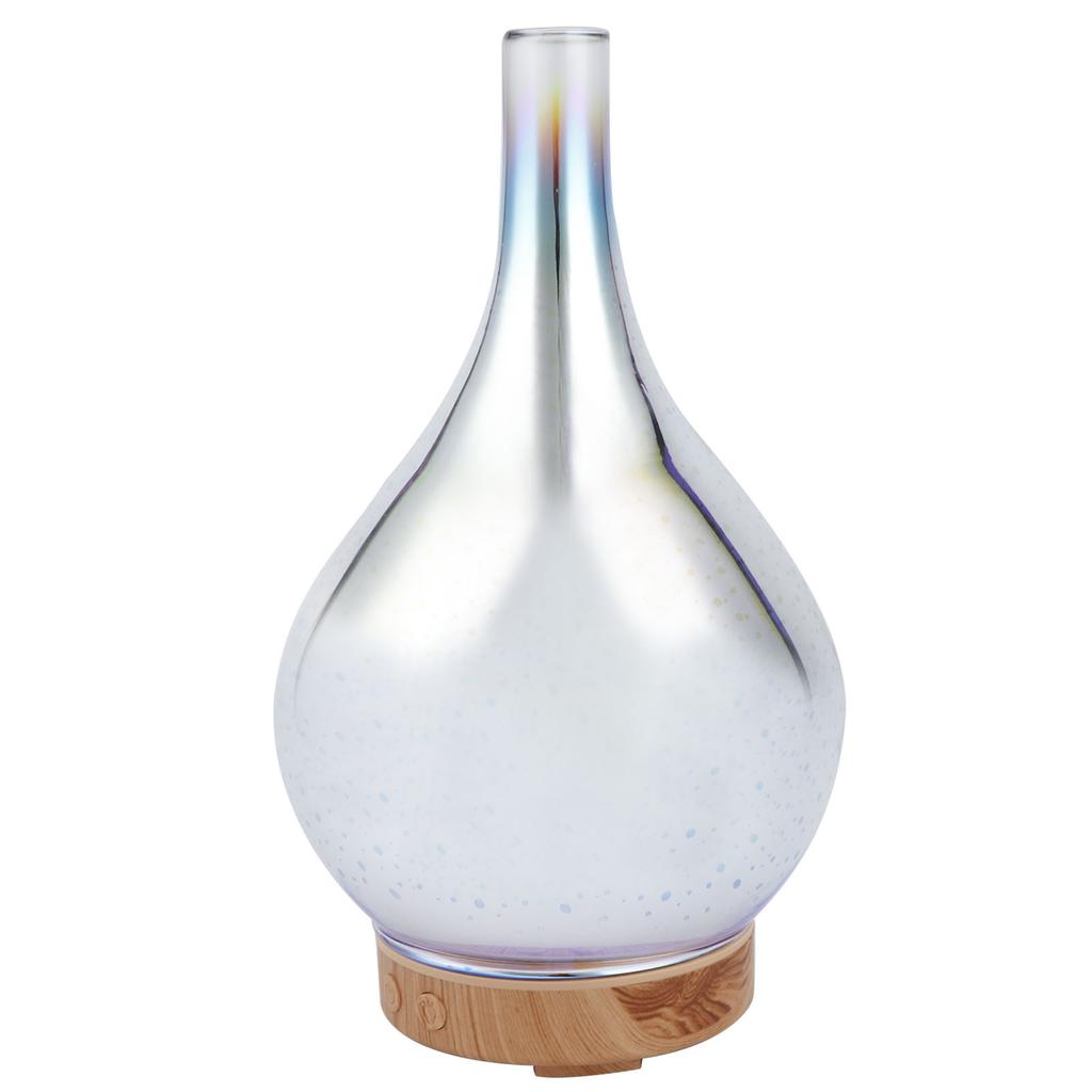 100 мл стеклянный диффузор аромата эфирного масла с цветным светом ультразвуковой увлажнитель воздуха