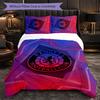 Rangers FC Themed Bedding 3Pcs Duvet Cover Set Decorative Bed Linen For Teen Room Home Decoration