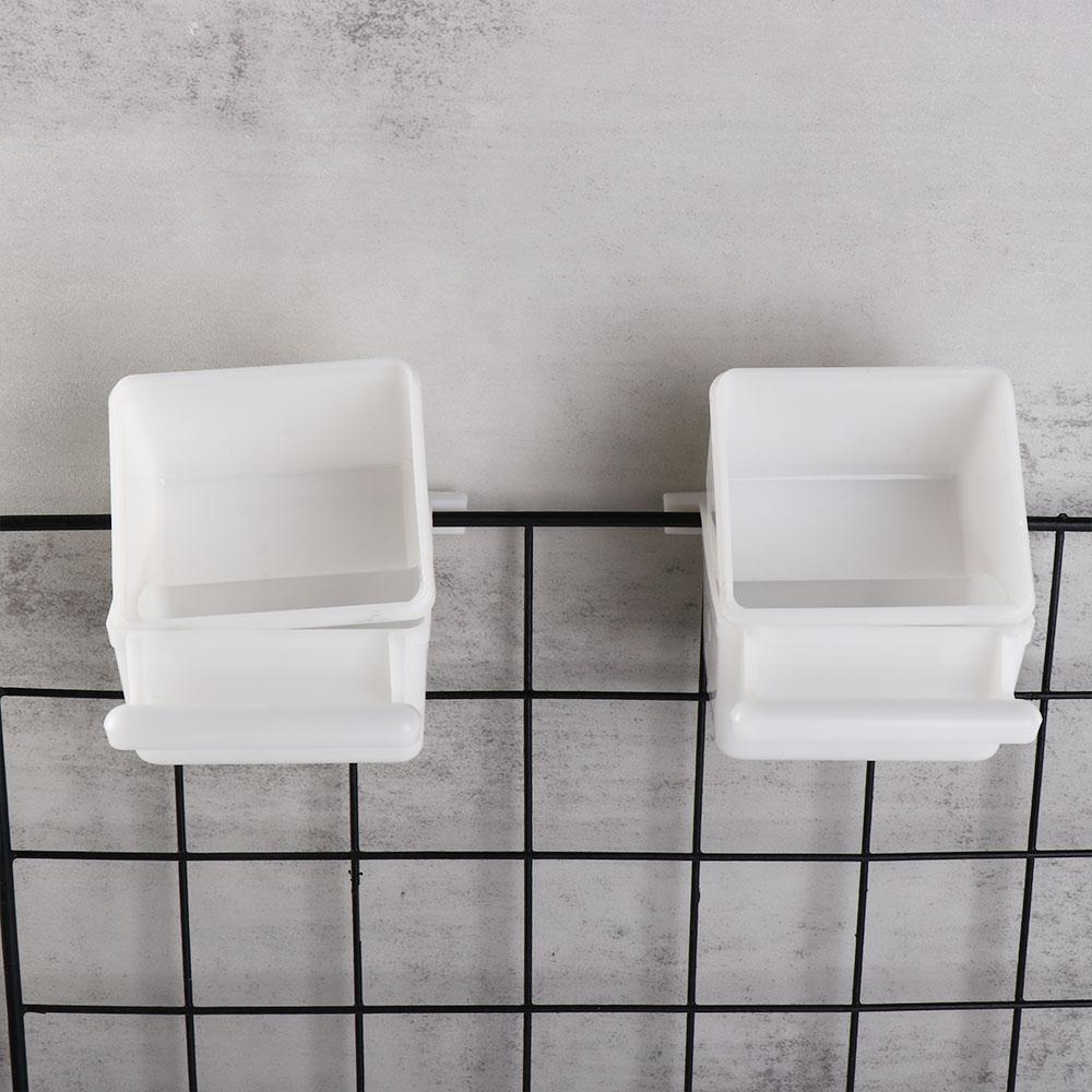 Parrot Peony Food Cup Bird Cage Food Box Bird Feeder Parrot Food Box Parakeet Water Dispenser