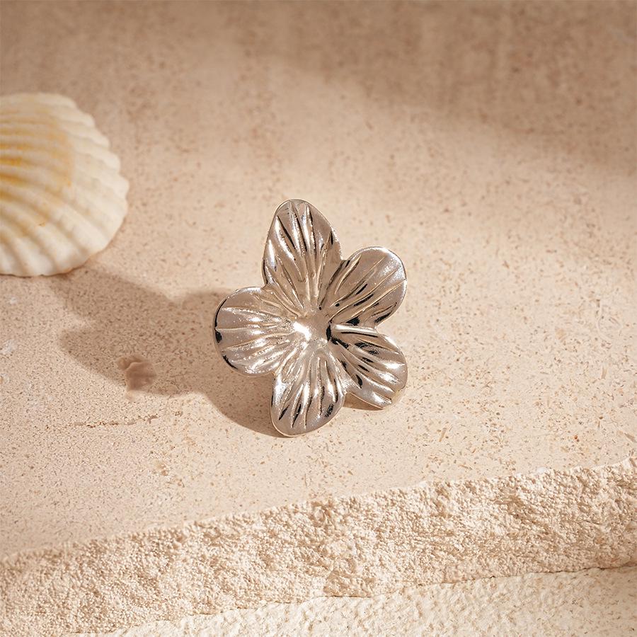 Серьги-подвески с геометрическим ажурным круглым кулоном 'Серебряная игла' в европейском и американском преувеличенном стиле для женщин.