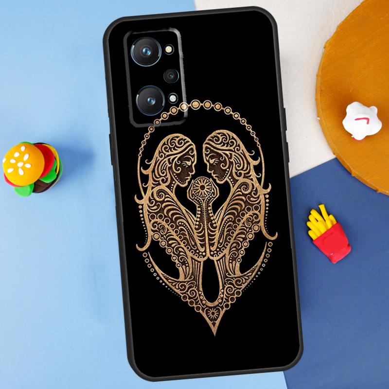 Знаки Зодиака Для Чехла Realme GT7 Pro GT 6T 6 5 C67 C61 C55 C53 C51 C21Y C25S C75 10 11 12 13 14 Pro Plus
